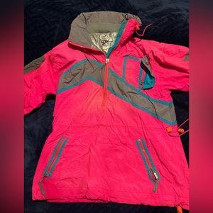 Vintage Ossi Skiwear Pink Jacket Large Men’s Ski Jacket